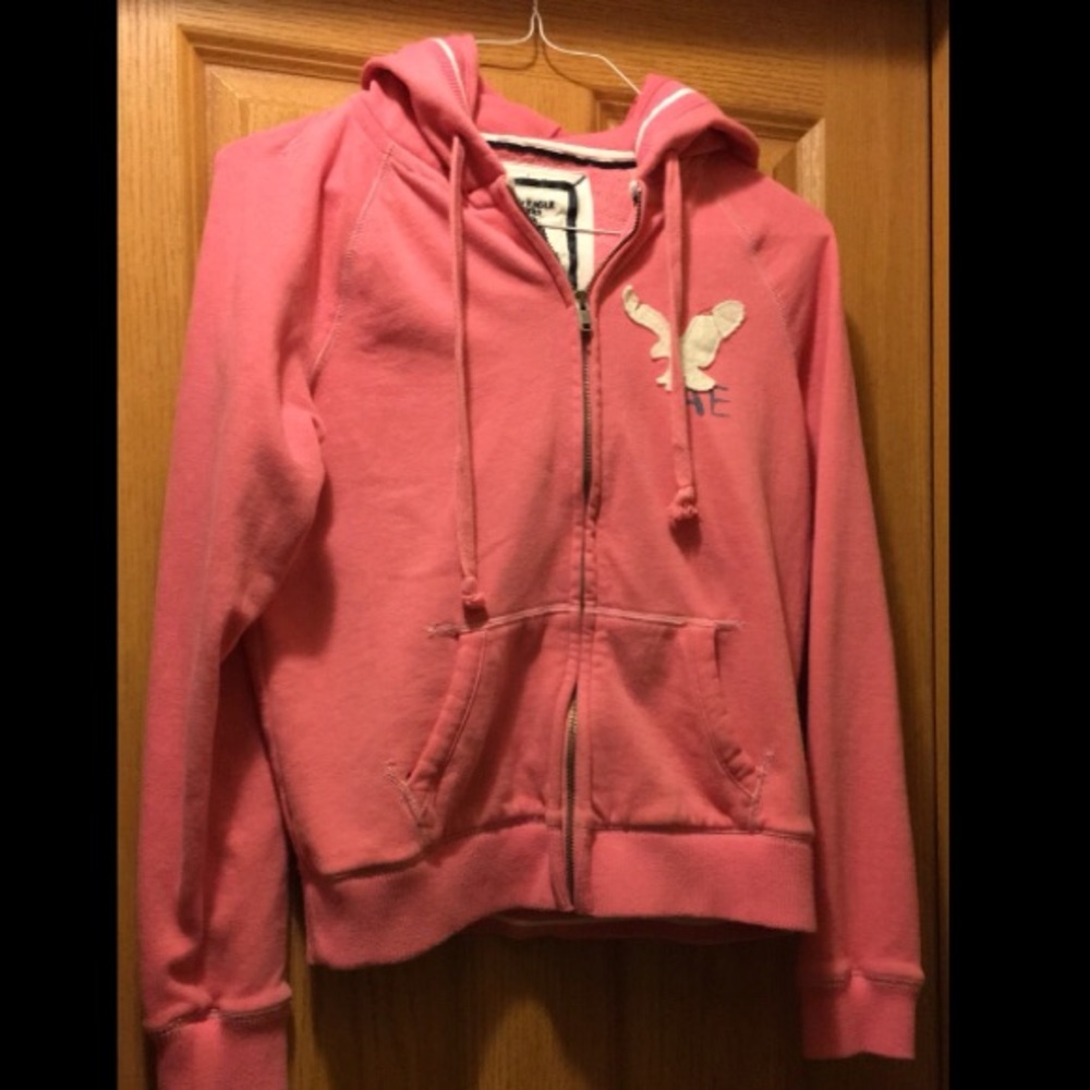 American Eagle Zip-Up Hoodie, Size Large
